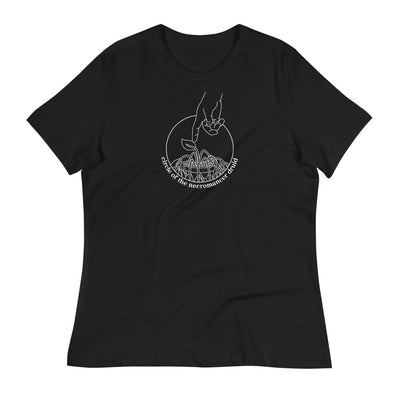 Circle of the Necromancer Druid Women's Shirt - Geeky merchandise for people who play D&D - Merch to wear and cute accessories and stationery Paola's Pixels