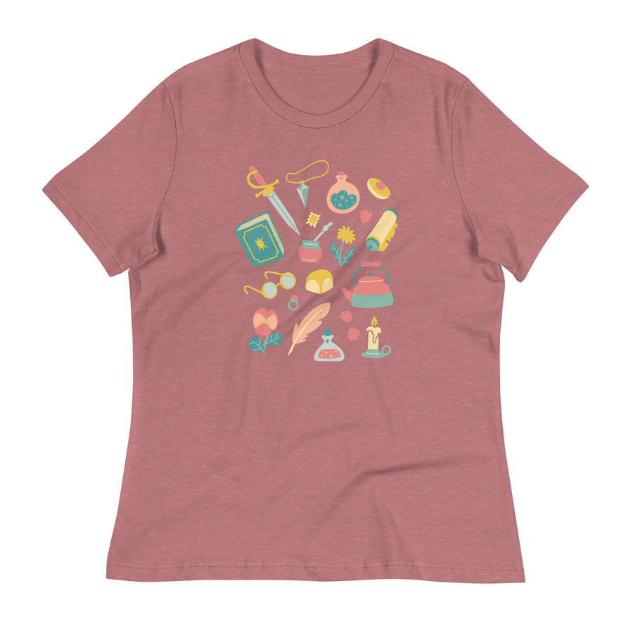 Spring Items Women's Shirt - Geeky merchandise for people who play D&D - Merch to wear and cute accessories and stationery Paola's Pixels