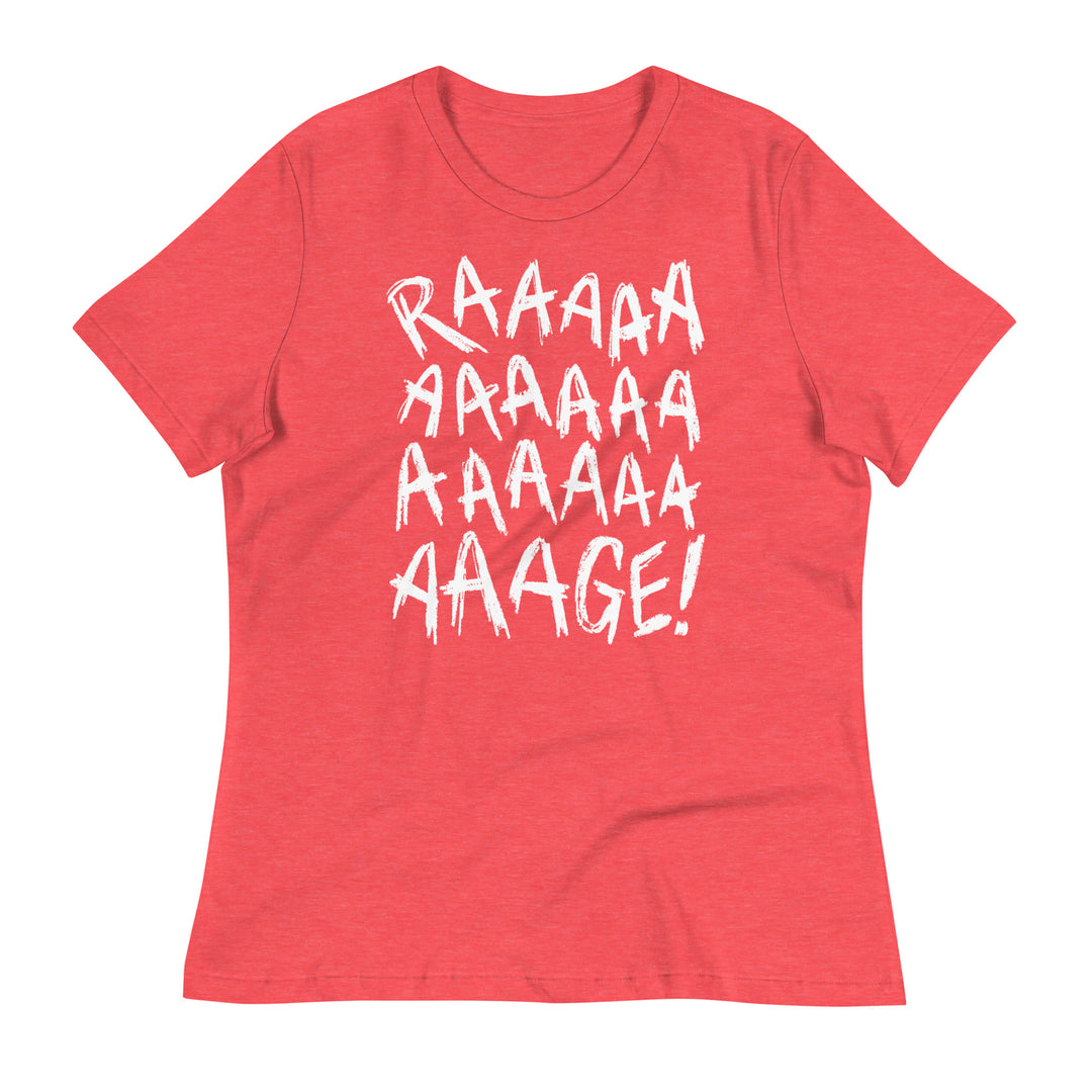 RAGE Women's Shirt - Geeky merchandise for people who play D&D - Merch to wear and cute accessories and stationery Paola's Pixels