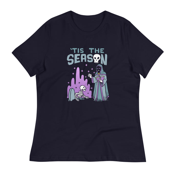 'Tis The Season Women's Shirt - Geeky merchandise for people who play D&D - Merch to wear and cute accessories and stationery Paola's Pixels