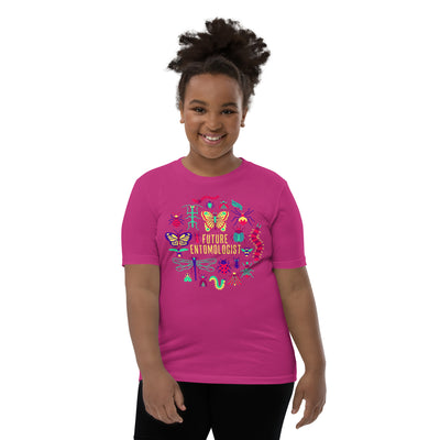 Future Entomologist Youth Shirt - Geeky merchandise for people who play D&D - Merch to wear and cute accessories and stationery Paola's Pixels