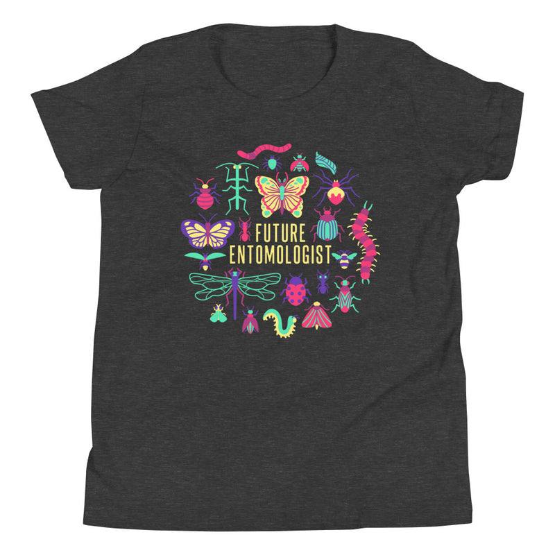 Future Entomologist Youth Shirt - Geeky merchandise for people who play D&D - Merch to wear and cute accessories and stationery Paola&