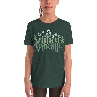 Artificer's Apprentice Youth Shirt - Geeky merchandise for people who play D&D - Merch to wear and cute accessories and stationery Paola's Pixels