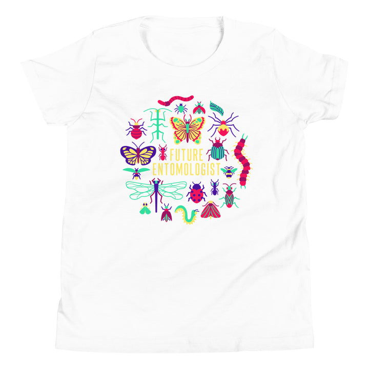 Future Entomologist Youth Shirt - Geeky merchandise for people who play D&D - Merch to wear and cute accessories and stationery Paola's Pixels